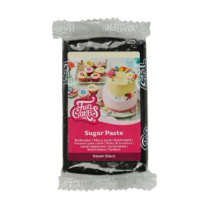 FunCakes Pâte à Sucre Noir de Jais 250g